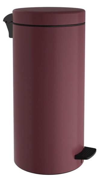 Κάδος Απορριμμάτων Soft Close 20Lt 18-310-153 25x55cm Matte Bordeaux Pam&Co