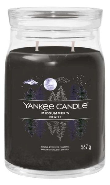 Αρωματικό Κερί Midsummer's Night Large 1629968E 9,3x15,7cm Black Yankee Candle