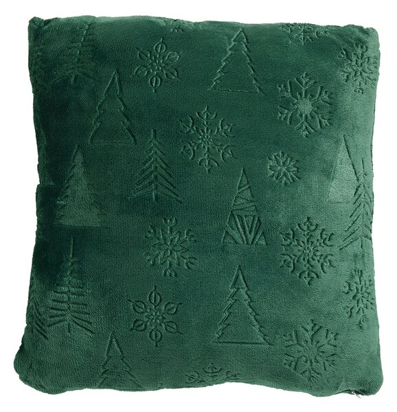 Χριστουγεννιάτικο Μαξιλάρι Fleece (40x40) Das Home 1374 Green