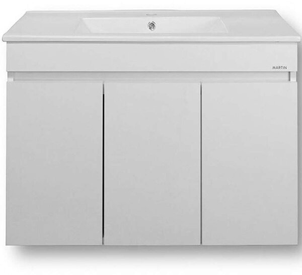 Έπιπλο Μπάνιου Πάγκος Με Νιπτήρα Omega S3BOM085GLN 85x45x60cm White