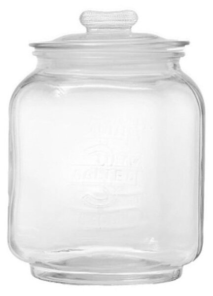 Δοχείο Αποθήκευσης Με Καπάκι S JAR107K6 16,5x16,5x23cm 3Lt Clear Espiel