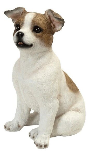 Διακοσμητική Φιγούρα Σκύλος Jack Russell Terrier KUL202 12,5x18,5x25cm White-Brown Espiel