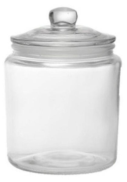 Δοχείο Αποθήκευσης Με Καπάκι S JAR111K6 11x11x15,5ΕΚ 1Lt Clear Espiel