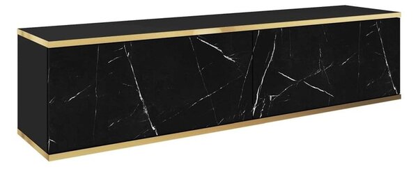 Έπιπλο Τηλεόρασης Κρεμαστό Oro P_ORO_STVm 135x30x32cm Marble Anthracite