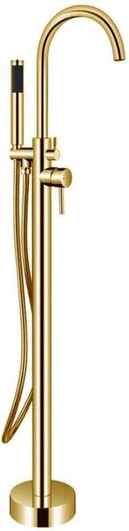 Μπαταρία Μπάνιου Επιδαπέδια Artemis S12323-O 112,9cm Gold Karag