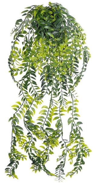 Τεχνητό Κρεμαστό Φυτό Fern 20877 Φ23x70cm Green GloboStar