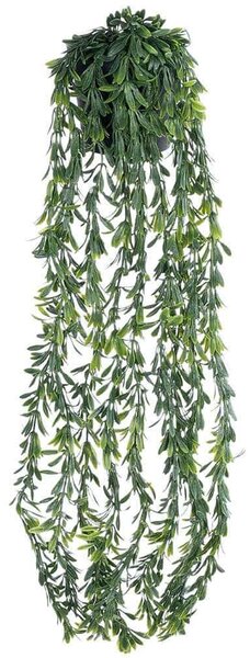 Τεχνητό Κρεμαστό Φυτό Milan Grass 20866 Φ18x60cm Green GloboStar