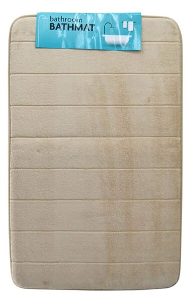 Πατάκι Μπάνιου Memory Foam 812523 80x50cm Beige Ankor