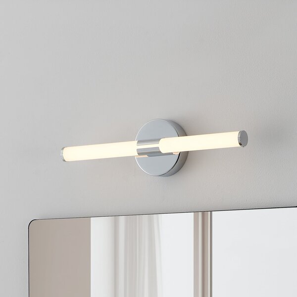 EGLO LED φωτιστικό τοίχου Ramola, χρώμα χρώμιο, πλάτος 45 cm, IP44, CCT, Μεταλλικό, Μπάνιο, Μέταλλο, σύγχρονο