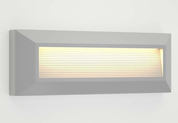 Απλίκα LED Εξωτερικού Χώρου Heronia HER-07 42-0012 Grey