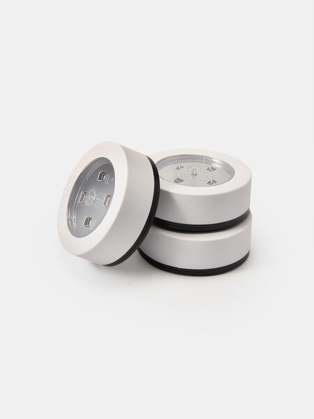 Sinsay - LED φωτάκια κάτω από ντουλάπι για έπιπλα 3 pack - λευκο
