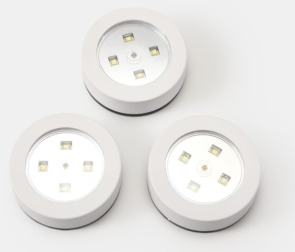 Sinsay - LED φωτάκια κάτω από ντουλάπι για έπιπλα 3 pack - λευκο
