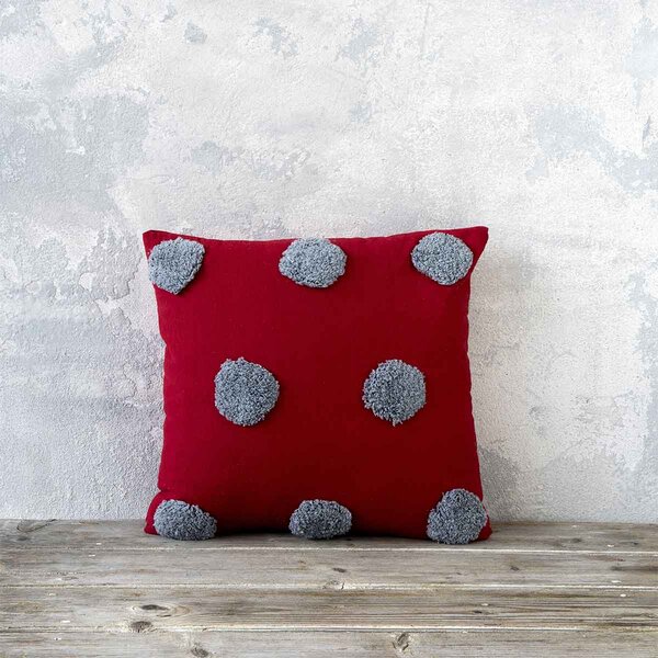 Διακοσμητικό Μαξιλάρι (45x45) Nima Pillows Borla RED