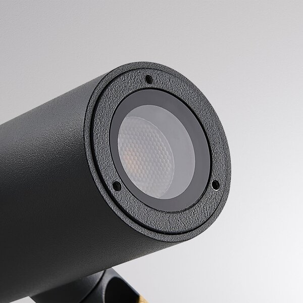 Molto Luce Κεφαλή φωτισμού LED CHOPA II, ανθρακί, CCT, IP65, μέταλλο, Μαύρο, Αλουμίνιο, σύγχρονο