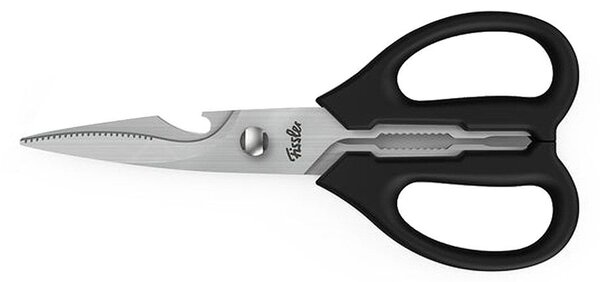 Ψαλίδι Γενικής Χρήσης Fissler Universal με ενσωματωμένο ανοιχτήρι και μήκος 20cm - Black