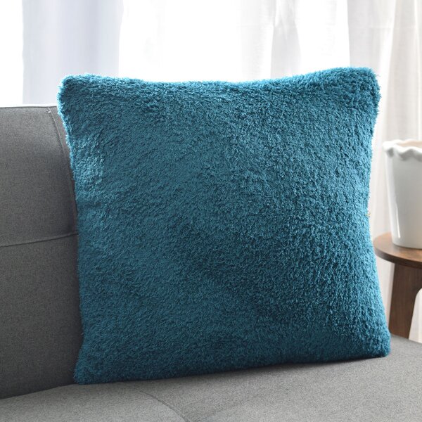 Διακοσμητικό Μαξιλάρι Fleece (50x50) S-F Montreal Petrole C1C681006