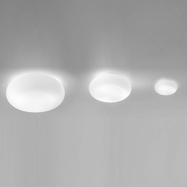 Artemide Itka γυάλινο φωτιστικό τοίχου IP65 Ø 20 cm