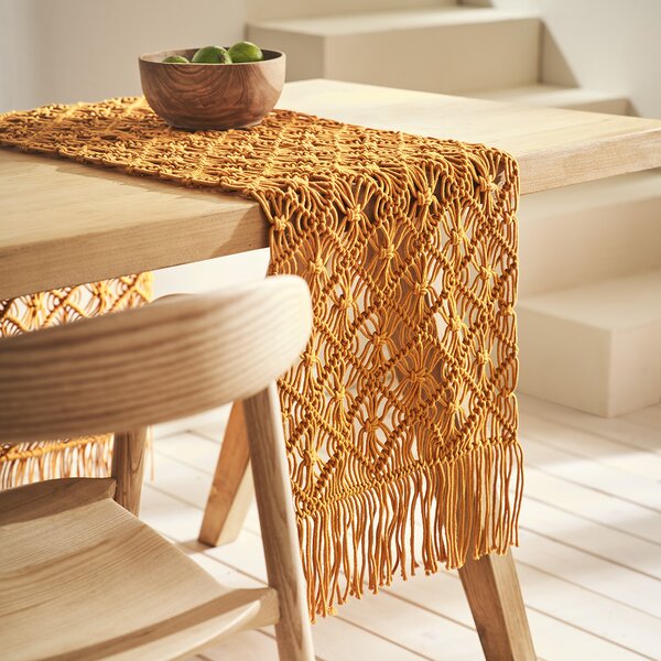 Τραβέρσα (40x160) Gofis Home Sahara Wet Rattan Yellow 193/10