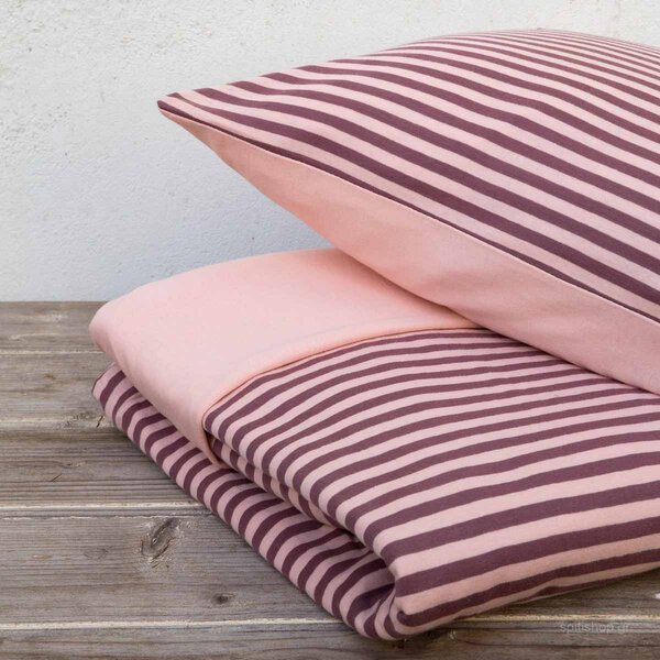 Παπλωματοθήκη Μακό Μονή (Σετ 160x240) Nima Bed Linen Suave SS2021 DARK PINK