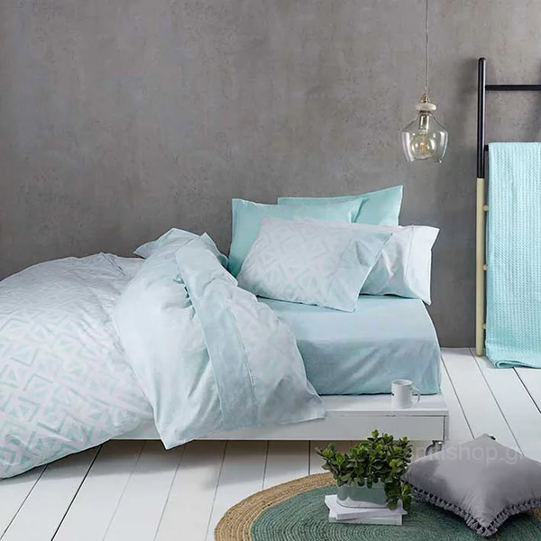 Κουβερλί Υπέρδιπλο (220x240) Nima Bed Linen Segio Aqua