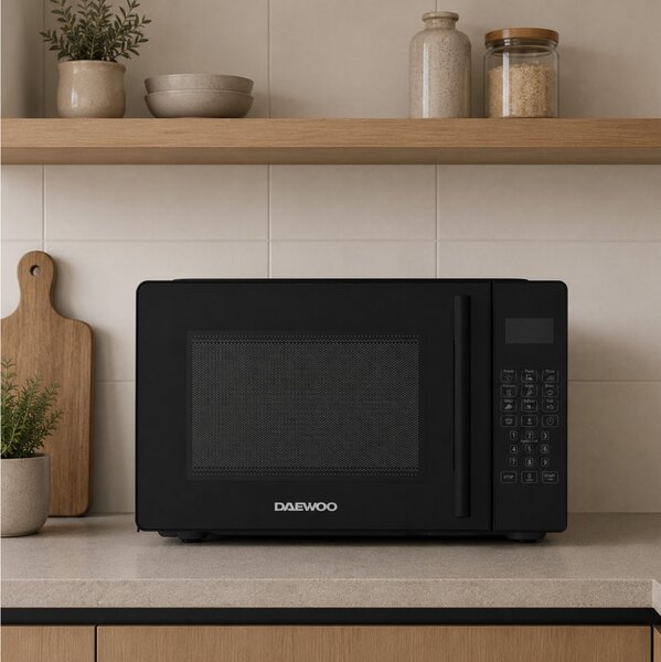 Φούρνος μικροκυμάτων Daewoo KOR-6D2BK με χωρητικότητα 20L και ισχύ 700W - Black
