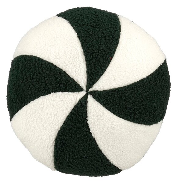 Χριστουγεννιάτικο Μαξιλάρι Fleece (Φ30) Edelman Candy Cane D.Green 1207366
