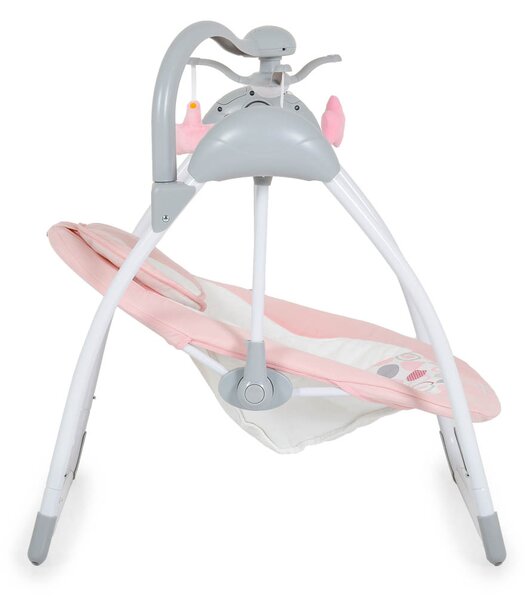 Ηλεκτρικό Ρηλάξ - Κούνια (0-6 Μηνών/Έως 9kg) Cangaroo Jessica Pink