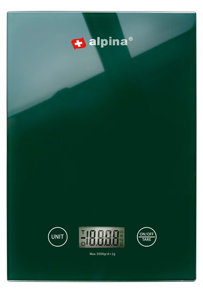 Ψηφιακή Ζυγαριά Κουζίνας (22x15.5x1.8) Alpina 871125256979
