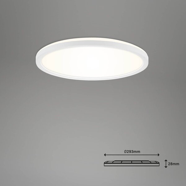 Φωτιστικό οροφής LED Slim S dimmable CCT λευκό Ø 29 cm