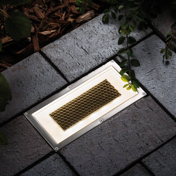 Paulmann Solar Box LED χωνευτό φωτιστικό δαπέδου 20x10cm