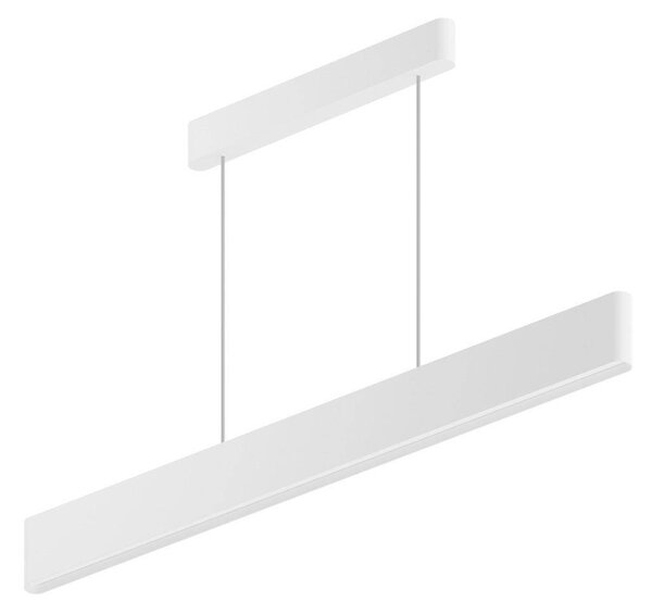 LED κρεμαστό φωτιστικό Satori, μήκος 86,4 cm, λευκό, 2.700 K, αλουμίνιο