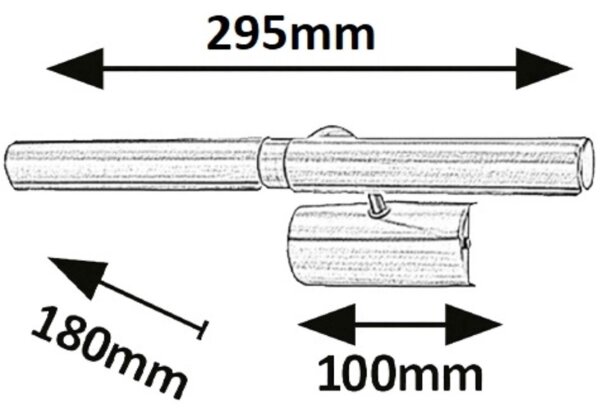 Rabalux 3644 - LED Φως εικόνας PICTURE LIGHT 2xG9/2W/230V