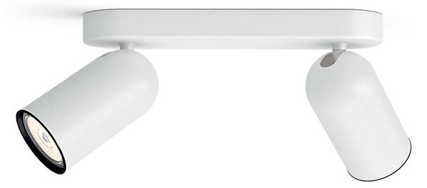 Philips 50582/31/PN - Φωτιστικό σποτ MYLIVING PONGEE 2xGU10/5,5W/230V