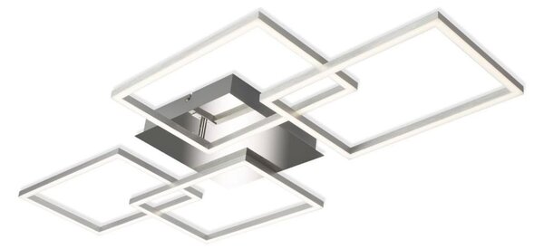 Briloner 3091-018 - LED Dimmable φωτιστικό οροφής FRAME LED/30W/230V χρώμιο