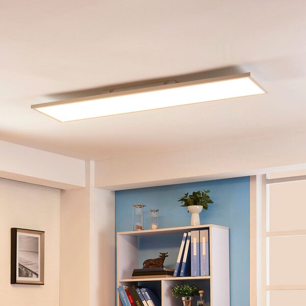 Arcchio LED πάνελ Philia, CCT, 120 cm, 51 W, ρυθμιζόμενος, Λευκό, Σαλόνι / τραπεζαρία, Πλαστικό, σύγχρονο