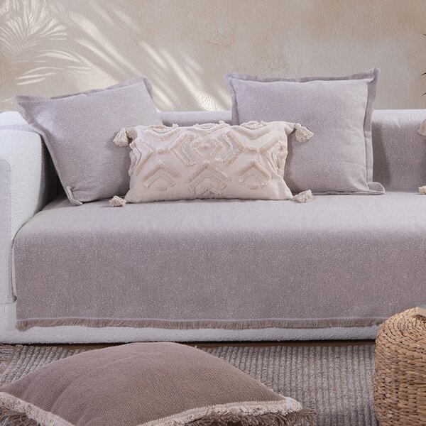 Ριχτάρι Καναπέ Διθέσιου (170x250) Nef-Nef Homeware Aronia Sand