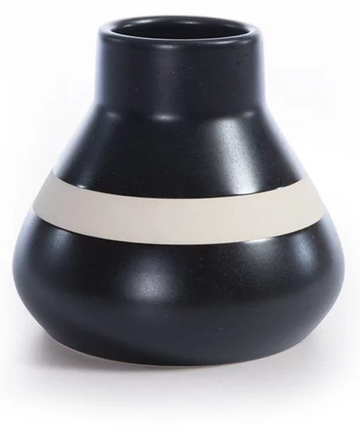 Διακοσμητικό Βάζο (Φ15.5x14.2) Nef-Nef Homeware Circui