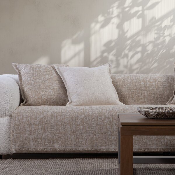 Ριχτάρι Καναπέ Διθέσιου (170x250) Nef-Nef Homeware Garcia Beige