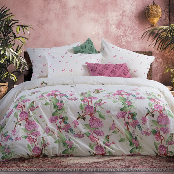 Σεντόνια Υπέρδιπλα (Σετ) Nef-Nef Homeware Smart Dream On Ροζ ΧΩΡΙΣ ΛΑΣΤΙΧΟ 240x270