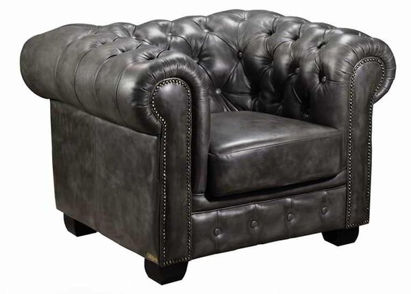 Πολυθρόνα CHESTERFIELD 689 Δέρμα Antique