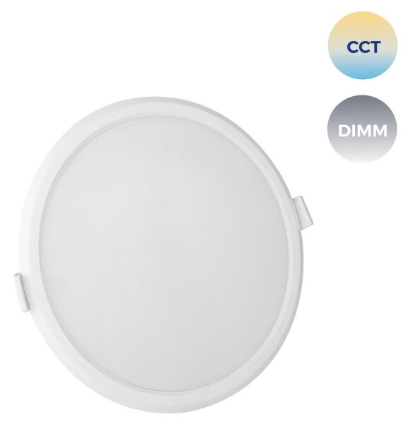 LED Dimmable χωνευτό φωτιστικό ALGINE LED/12W/230V Wi-Fi Tuya στρογγυλό