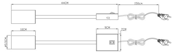 Globo 57911WB - Εύκαμπτο φωτιστικό τοίχου ROBBY 1xGU10/25W/230V μαύρο