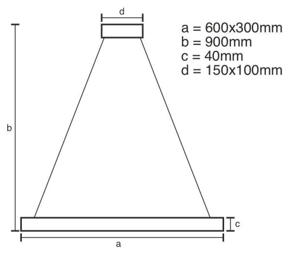 LED Dimmable κρεμαστό φωτιστικό οροφής LED/40W/230V 3000-6500K + τηλεχειριστήριο