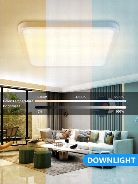 Immax NEO 07168-W40-LED RGB+CCT Φωτιστικό dimming 50W/230V Wi-Fi Tuya white+RC