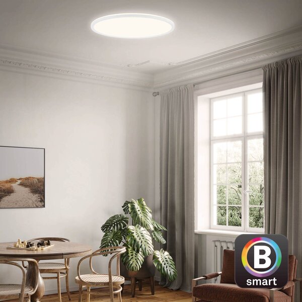 Φωτιστικό οροφής LED Slim S dimmable CCT λευκό Ø 45 cm