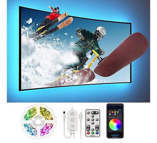 Govee - TV 46-60" SMART LED φωτισμός τηλεόρασης backlight RGB + τηλεχειριστήριο