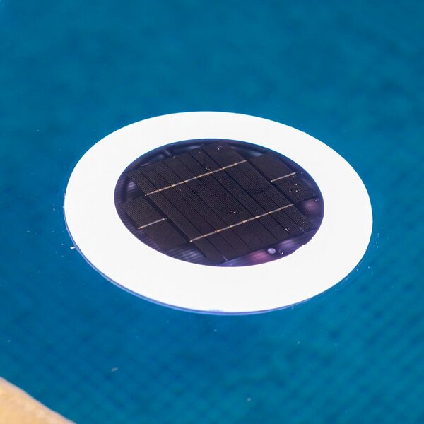 Newgarden Papaya LED ηλιακός λαμπτήρας πισίνας IP68 RGBW, ρυθμιζόμενος, Λευκό, Πλαστικό, σύγχρονο