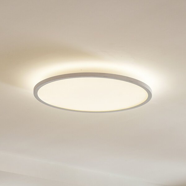 Arcchio Φωτιστικό οροφής LED Brenda, Ø 60 cm, CCT, τηλεχειριστήριο, ρυθμιζόμενος, Λευκό, Σαλόνι / τραπεζαρία, Πλαστικό, σύγχρονο