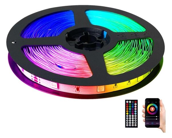 LED RGB Dimmable ταινία LED/14W/230V 10 m + τηλεχειριστήριο