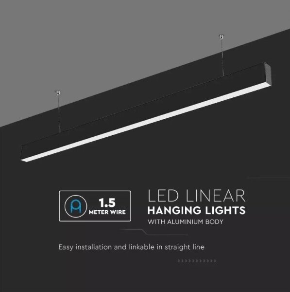 Πολύφωτο LED σε ράγα SAMSUNG CHIP LED/40W/230V 3000K/4000K/6400K